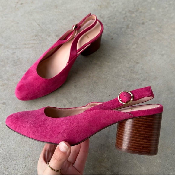 J. Crew Shoes - J.Crew Slingback Heels